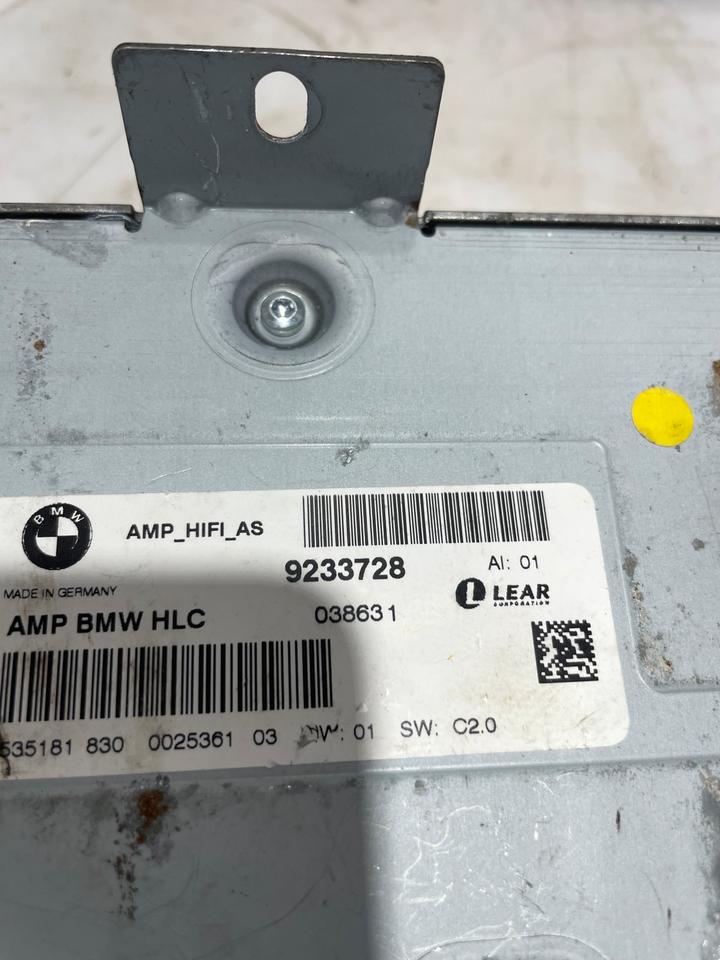 BMW 7er F01 F02 Verstärker Soundsystem Lautsprecher 9233728 – Bild 3
