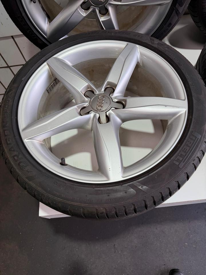 Audi A4 B8 A5 8T A3 8V 245/40R18 18 Zoll ET47 Felgen Reifen – Bild 10