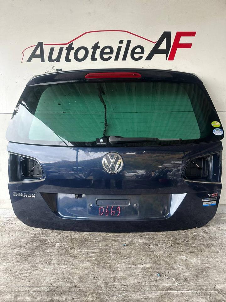 VW Sharan 7N Heckklappe Kofferraumdeckel Deckel Hinten LH5X