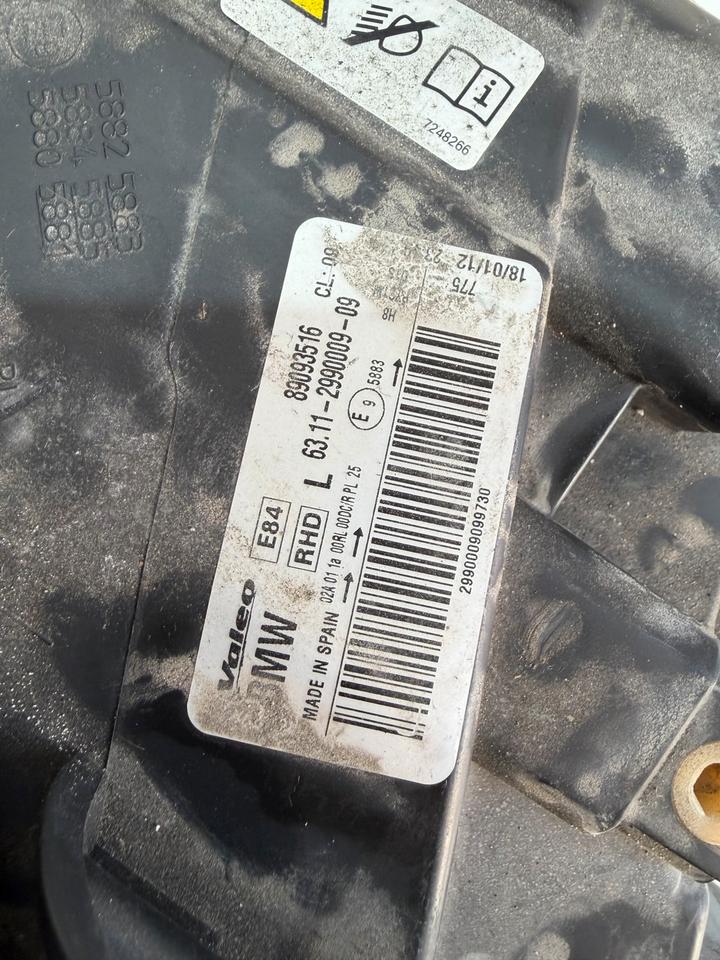 BMW X1 E84 Xenonscheinwerfer Scheinwerfer Vorne Rechts Links – Bild 15