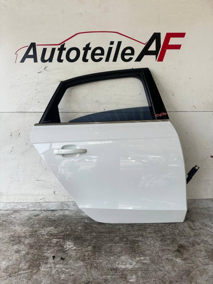 Audi A4 B8 8K Limousine Tür Hinten Rechts Komplett LY9C