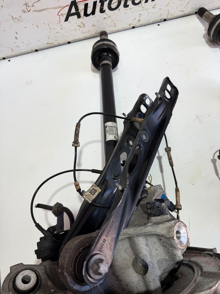 BMW 7er G11 Achsschenkel Radnabe Antriebswelle Bremssattel Hinten – Bild 10