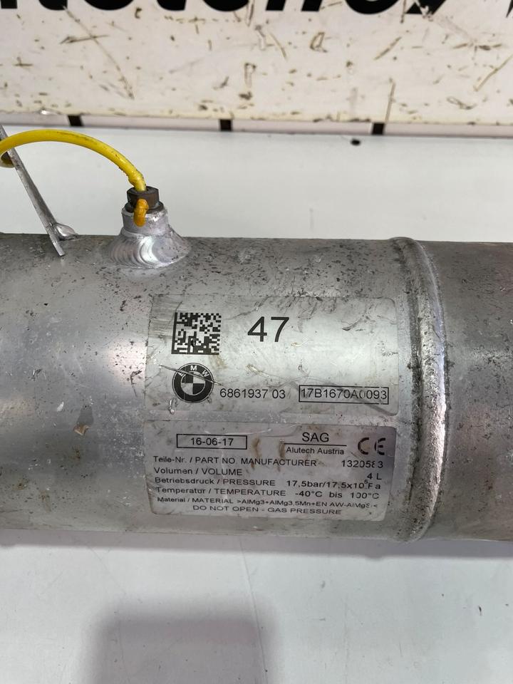 BMW 7er G11 G12 Druckspeicher Druckbehälter 6861937 – Bild 3