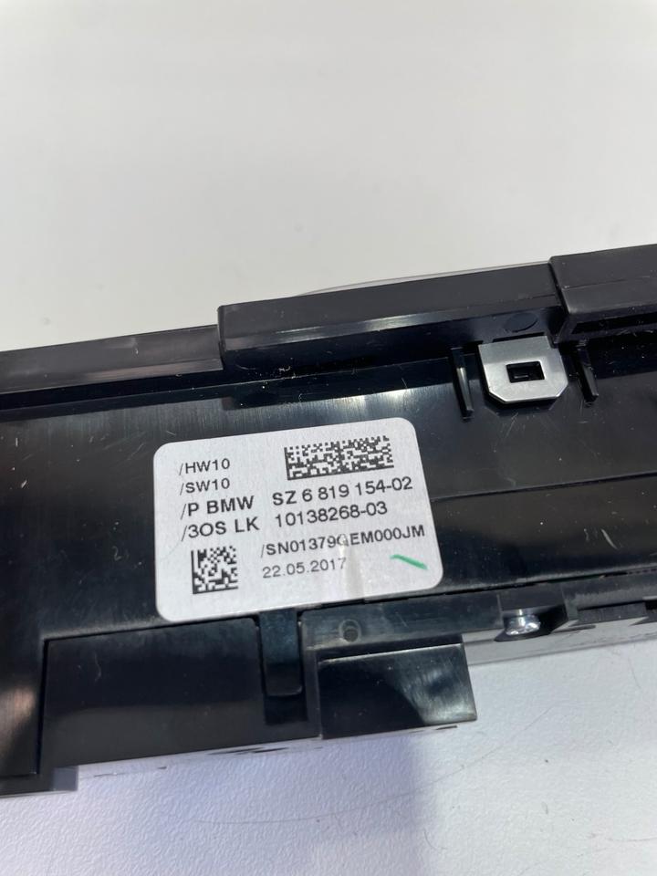BMW 7er G11 G12 Schalter Bedieneinheit Mittelkonsole 6819154 – Bild 7