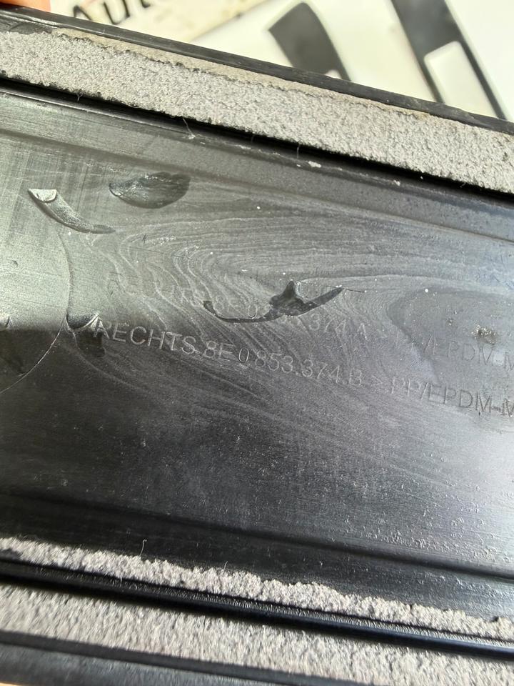 Audi S4 B6 8E Einstiegsleiste Zierleisten Vorne Hinten 8E0853376A – Bild 11
