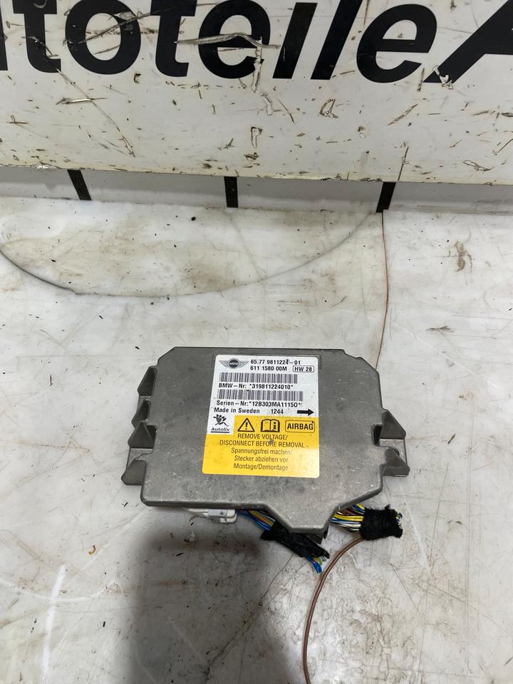 Mini Cooper S R55 R56 Steuergerät Sicherheitsmodul Modul 9811224 – Bild 2
